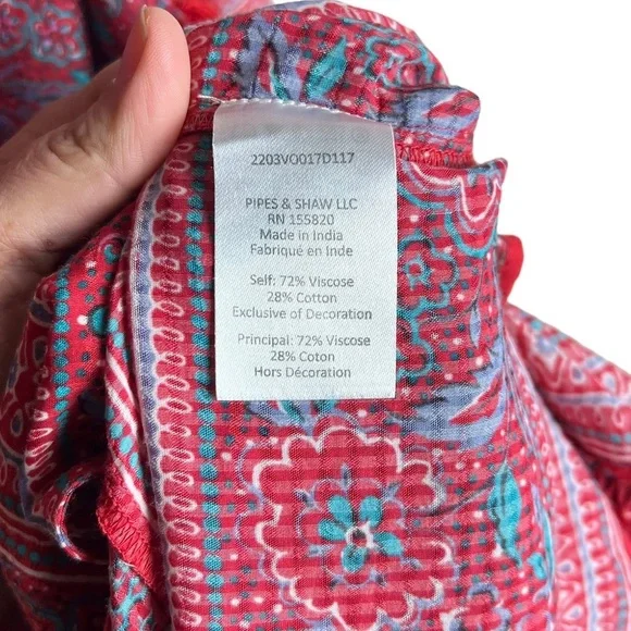 VERONICA BEARD Vani long sleeves floral print dress size M summer dress … - Picture 8 of 11